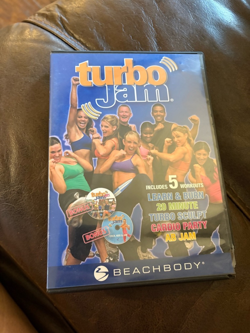 Beachbody TurboJam DVD - Blue and Orange Cover